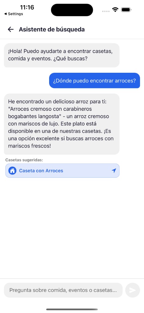 AI assistant recommending a caseta